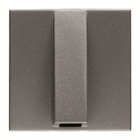 2CLA220700N1801 Вывод кабельный, 2-модульный, серия Zenit, цвет антрацит