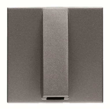 2CLA220700N1801 Вывод кабельный, 2-модульный, серия Zenit, цвет антрацит