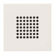 2CLA221900N1101 Механизм зуммера, 2-модульный, серия Zenit, цвет альпийский белый