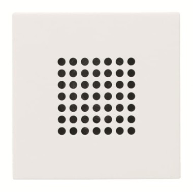 2CLA221900N1101 Механизм зуммера, 2-модульный, серия Zenit, цвет альпийский белый