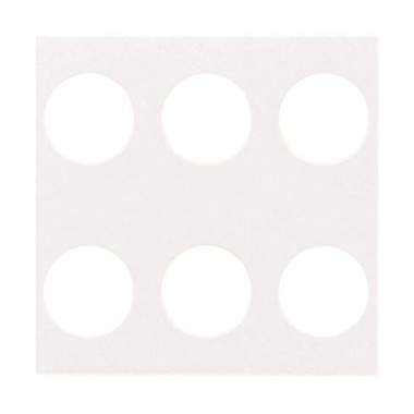 2CLA222160N1101 N2221.6 BL Плата центральная Zenit для 6-клавишного сенсора, белый