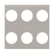 2CLA222160N1301 N2221.6 PL Плата центральная Zenit для 6-клавишного сенсора, серебристый