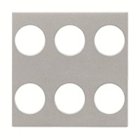 2CLA222160N1301 N2221.6 PL Плата центральная Zenit для 6-клавишного сенсора, серебристый