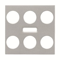 2CLA222170N1301 N2221.7 PL Плата центральная Zenit для 6-клавишного сенсора с ИК-приемником, серебристый