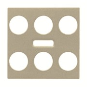 2CLA222170N1901 N2221.7 CV Плата центральная Zenit для 6-клавишного сенсора с ИК-приемником, шампань