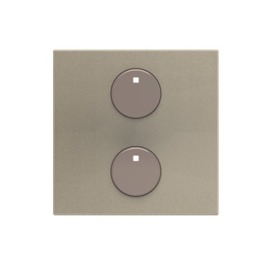 2CLA222620N1902 SR-2-N2CV Центральная плата 2-кнопочная free@home, Zenit, шампань