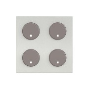 2CLA222640N1302 SR-4-N2PL Центральная плата 4-кнопочная free@home, Zenit, серебряный