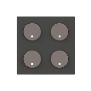 2CLA222640N1802 SR-4-N2AN Центральная плата 4-кнопочная free@home, Zenit, антрацит