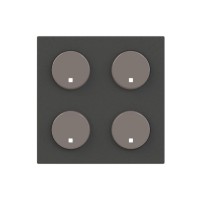 2CLA222640N1802 SR-4-N2AN Центральная плата 4-кнопочная free@home, Zenit, антрацит