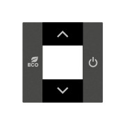 2CLA224060N1802 CP-RTC-N2AN Накладка терморегулятора free@home, Zenit, антрацит