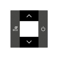 2CLA224060N1802 CP-RTC-N2AN Накладка терморегулятора free@home, Zenit, антрацит