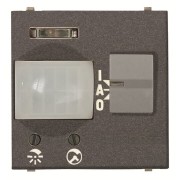 2CLA224100N1801 Датчик движения инфракрасный пассивный, 2-модульный, серия Zenit, цвет антрацит