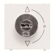 2CLA225300N1101 Механизм выключателя с ключом на 2 положения, с фиксацией, 2-модульный, серия Zenit, цвет альпийский белый