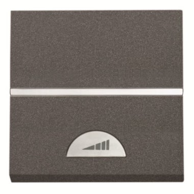 2CLA226000N1801 Механизм электронного клавишного светорегулятора 40-450 Вт, 2-модульный, серия Zenit, цвет антрацит