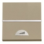 2CLA226000N1901 Механизм электронного клавишного светорегулятора 40-450 Вт, 2-модульный, серия Zenit, цвет шампань