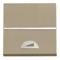 2CLA226000N1901 Механизм электронного клавишного светорегулятора 40-450 Вт, 2-модульный, серия Zenit, цвет шампань