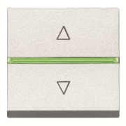 2CLA226120N1101 Механизм электронного выключателя жалюзи, 700 ВА, 2-модульный, серия Zenit, цвет альпийский белый