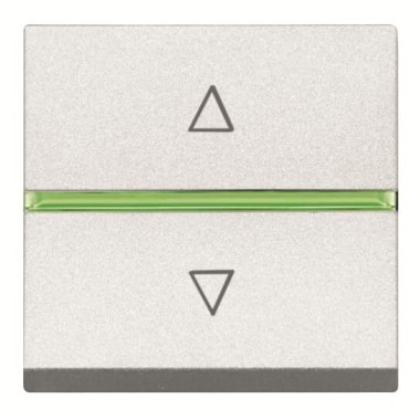 2CLA226120N1101 Механизм электронного выключателя жалюзи, 700 ВА, 2-модульный, серия Zenit, цвет альпийский белый