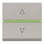 2CLA226120N1301 Механизм электронного выключателя жалюзи, 700 ВА, 2-модульный, серия Zenit, цвет серебристый