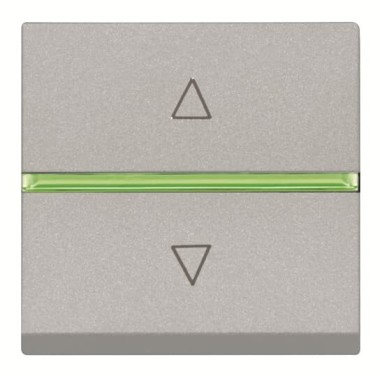 2CLA226120N1301 Механизм электронного выключателя жалюзи, 700 ВА, 2-модульный, серия Zenit, цвет серебристый