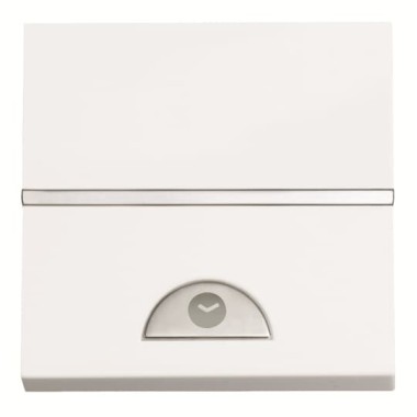 2CLA226210N1101 Механизм электронного выключателя на МОПТ с таймером 10 сек - 10 мин., 40-500 Вт, 2-модульный, серия Zenit, цвет альпийский белый