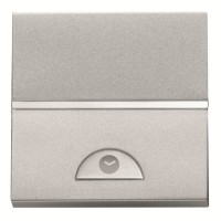 2CLA226210N1301 Механизм электронного выключателя на МОПТ с таймером 10 сек - 10 мин., 40-500 Вт, 2-модульный, серия Zenit, цвет серебристый