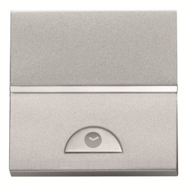 2CLA226210N1301 Механизм электронного выключателя на МОПТ с таймером 10 сек - 10 мин., 40-500 Вт, 2-модульный, серия Zenit, цвет серебристый