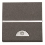 2CLA226210N1801 Механизм электронного выключателя на МОПТ с таймером 10 сек - 10 мин., 40-500 Вт, 2-модульный, серия Zenit, цвет антрацит