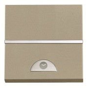 2CLA226210N1901 Механизм электронного выключателя на МОПТ с таймером 10 сек - 10 мин., 40-500 Вт, 2-модульный, серия Zenit, цвет шампань