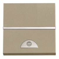 2CLA226210N1901 Механизм электронного выключателя на МОПТ с таймером 10 сек - 10 мин., 40-500 Вт, 2-модульный, серия Zenit, цвет шампань