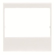 2CLA226800N1101 Накладка (центральная плата) для механизма цифрового FM-радио арт.9368 и/или механизма (блока) ДУ арт.9368.2, серия Zenit, цвет альпийский белый