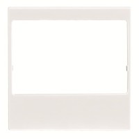 2CLA226800N1101 Накладка (центральная плата) для механизма цифрового FM-радио арт.9368 и/или механизма (блока) ДУ арт.9368.2, серия Zenit, цвет альпийский белый