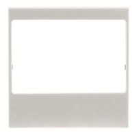 2CLA226800N1301 Накладка (центральная плата) для механизма цифрового FM-радио арт.9368 и/или механизма (блока) ДУ арт.9368.2, серия Zenit, цвет серебристый