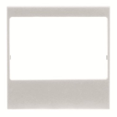 2CLA226800N1301 Накладка (центральная плата) для механизма цифрового FM-радио арт.9368 и/или механизма (блока) ДУ арт.9368.2, серия Zenit, цвет серебристый