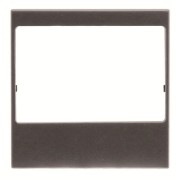 2CLA226800N1801 Накладка (центральная плата) для механизма цифрового FM-радио арт.9368 и/или механизма (блока) ДУ арт.9368.2, серия Zenit, цвет антрацит