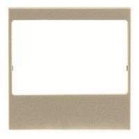 2CLA226800N1901 Накладка (центральная плата) для механизма цифрового FM-радио арт.9368 и/или механизма (блока) ДУ арт.9368.2, серия Zenit, цвет шампань