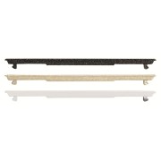 2CLA227000N1101 Вставка декоративная для клавиш выключателей/переключателей/кнопок, 2-модульная, серия Zenit, цвет альпийский белый