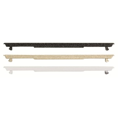 2CLA227000N1101 Вставка декоративная для клавиш выключателей/переключателей/кнопок, 2-модульная, серия Zenit, цвет альпийский белый