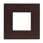 2CLA227100N2101 Рамка 1-постовая, 2-модульная, серия Zenit, натуральное венге