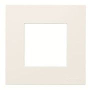 2CLA227110N1101 Рамка 1-постовая, 2-модульная, базовая, серия Zenit, цвет альпийский белый