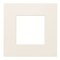 2CLA227110N1101 Рамка 1-постовая, 2-модульная, базовая, серия Zenit, цвет альпийский белый