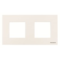 2CLA227200N1101 Рамка 2-постовая, серия Zenit, цвет альпийский белый