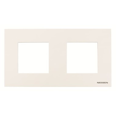 2CLA227200N1101 Рамка 2-постовая, серия Zenit, цвет альпийский белый