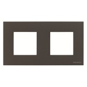 2CLA227210N1801 Рамка 2-постовая, (2+2)-модульная, базовая, серия Zenit, цвет антрацит