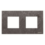 2CLA227200N2201 Рамка 2-постовая, серия Zenit, натуральный сланец