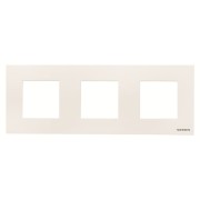 2CLA227300N1101 Рамка 3-постовая, серия Zenit, цвет альпийский белый