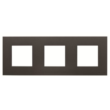 2CLA227300N1801 Рамка 3-постовая, серия Zenit, цвет антрацит