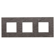 2CLA227300N2201 Рамка 3-постовая, серия Zenit, натуральный сланец