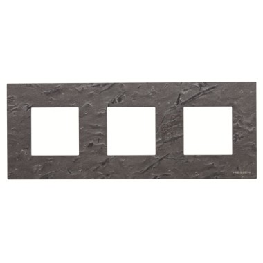 2CLA227300N2201 Рамка 3-постовая, серия Zenit, натуральный сланец