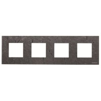 2CLA227400N2201 Рамка 4-постовая, серия Zenit, натуральный сланец